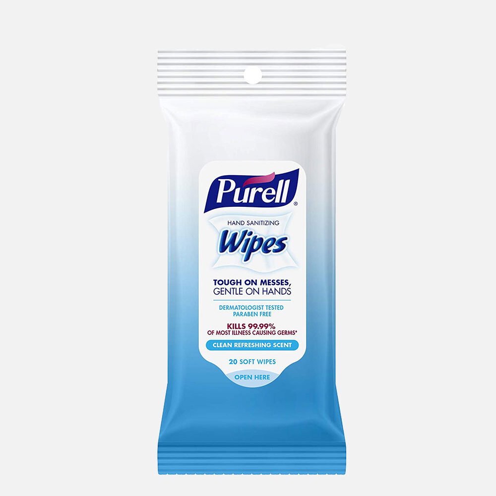 travel hand wipes